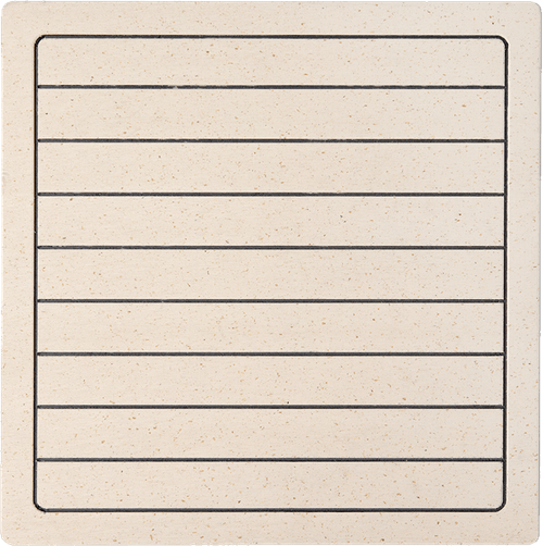 Amostra - Tapete PVC Thermo Deck Beach - Areia friso Preto