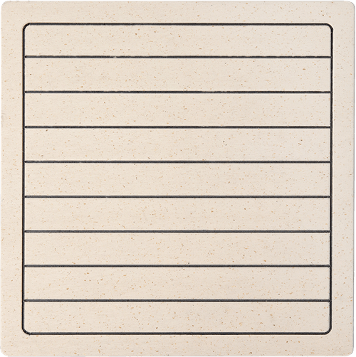 Amostra - Tapete PVC Thermo Deck Comfort - Areia friso Preto