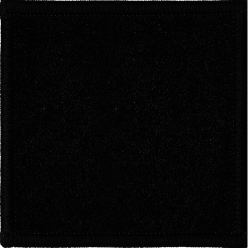 Amostra - Tapete Têxtil Nauti Clean - Preto com borda