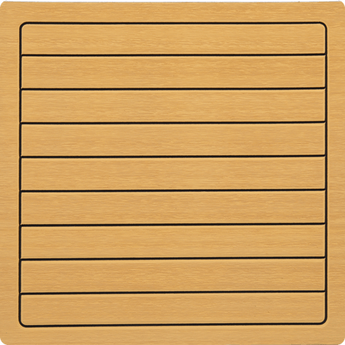 Amostra - Tapete EVA Soft Tech Premium - Champagne friso Preto